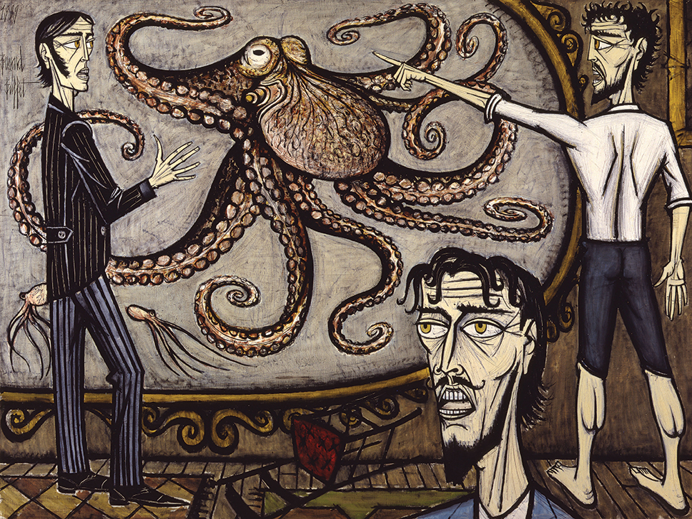 Le Poulpe géant, 1989 (Credit: Fonds de dotation Bernard Buffet)
